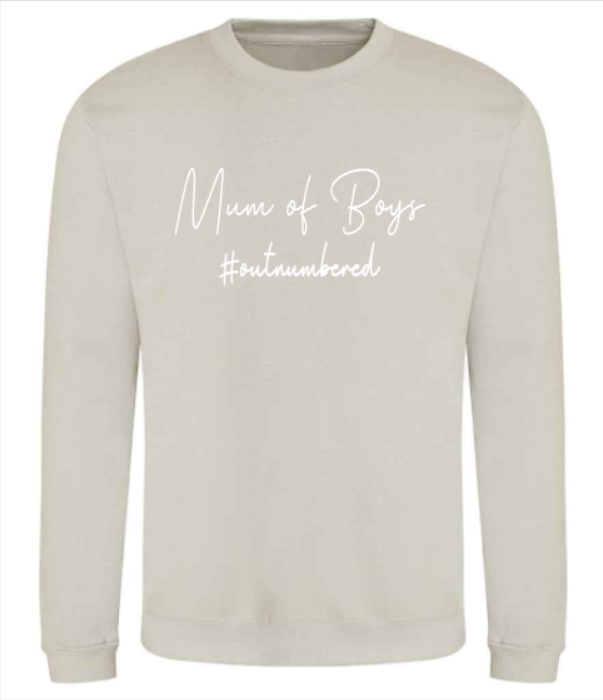 Thumbnail: Mum of Boys Sweatshirt - Ladies Sweatshirt
