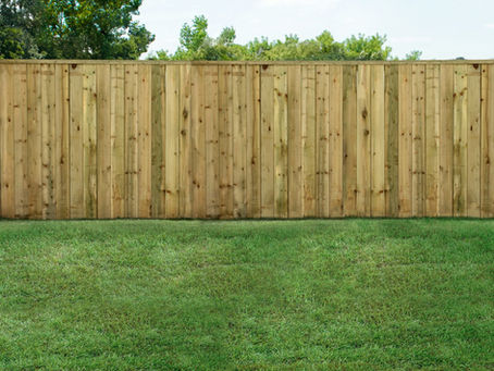 wooden fence