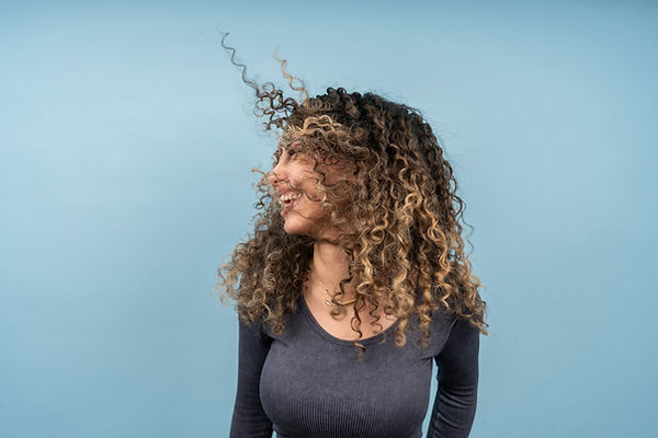 curly hair