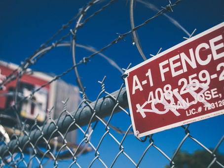 industrial fence vandalism