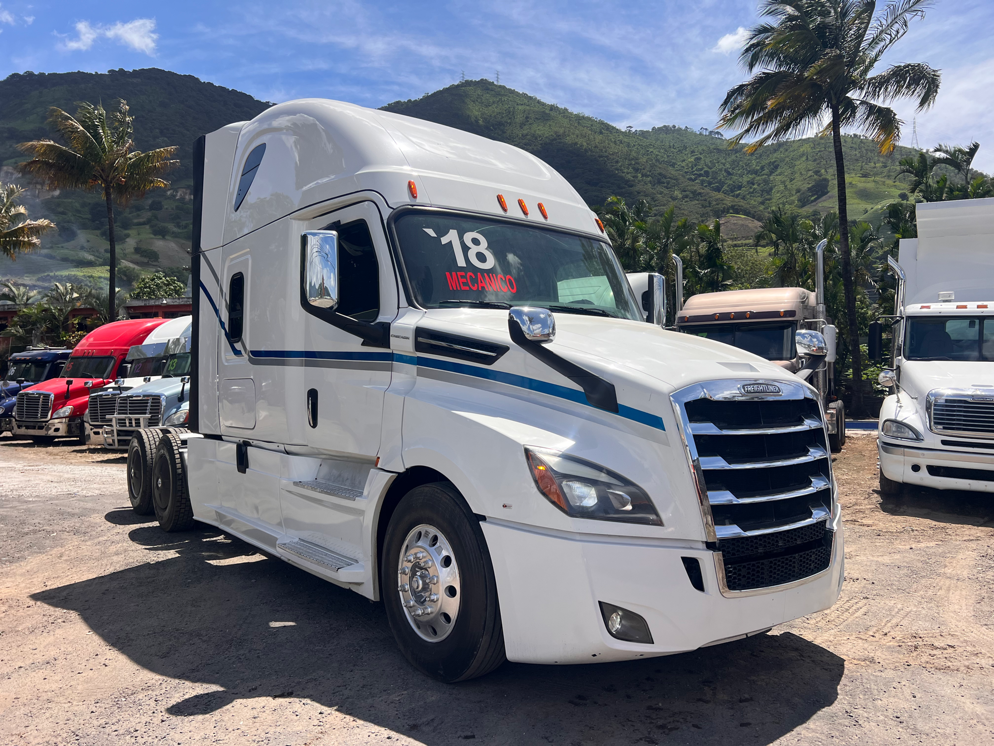 Freightliner Cascadia Evolution 2018 Detroit DD15 Mecanico