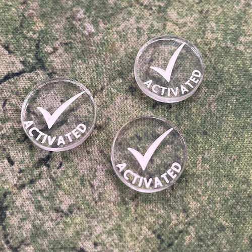 Activation Markers for all TableTop Games (Qty 15) | TableTop Upgrades