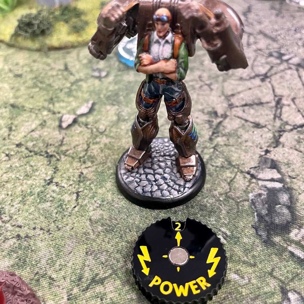 Thumbnail:  25mm Power Token Magnetic Dial Compatible with Malifaux