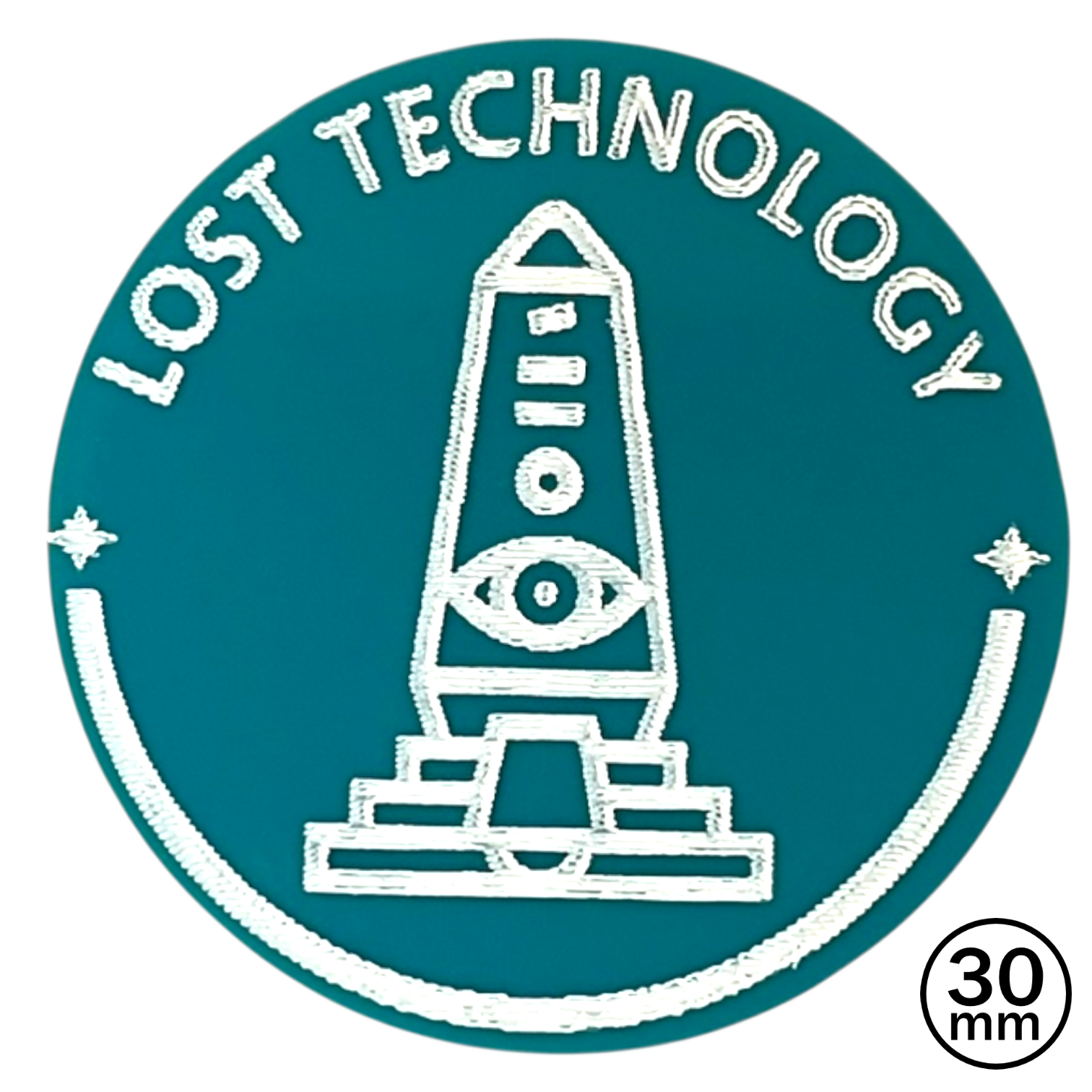 30mm Lost Technology Marker Compatible with Malifaux