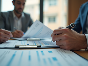 Insurance agent building trust