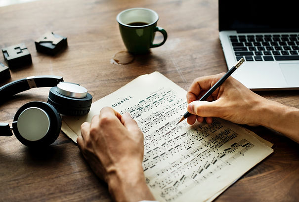 Escribiendo música