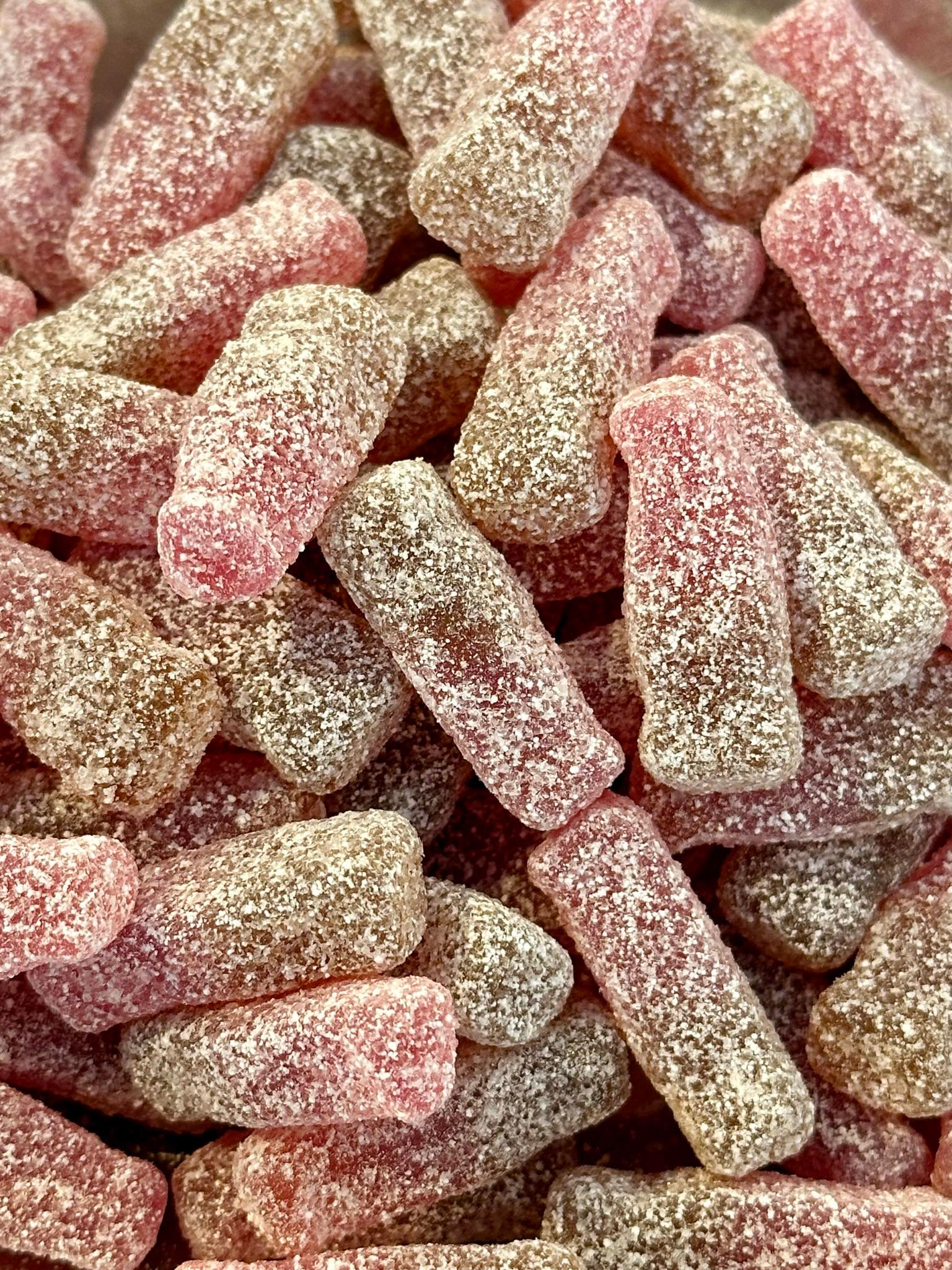 Fizzy Cherry Cola Bottles