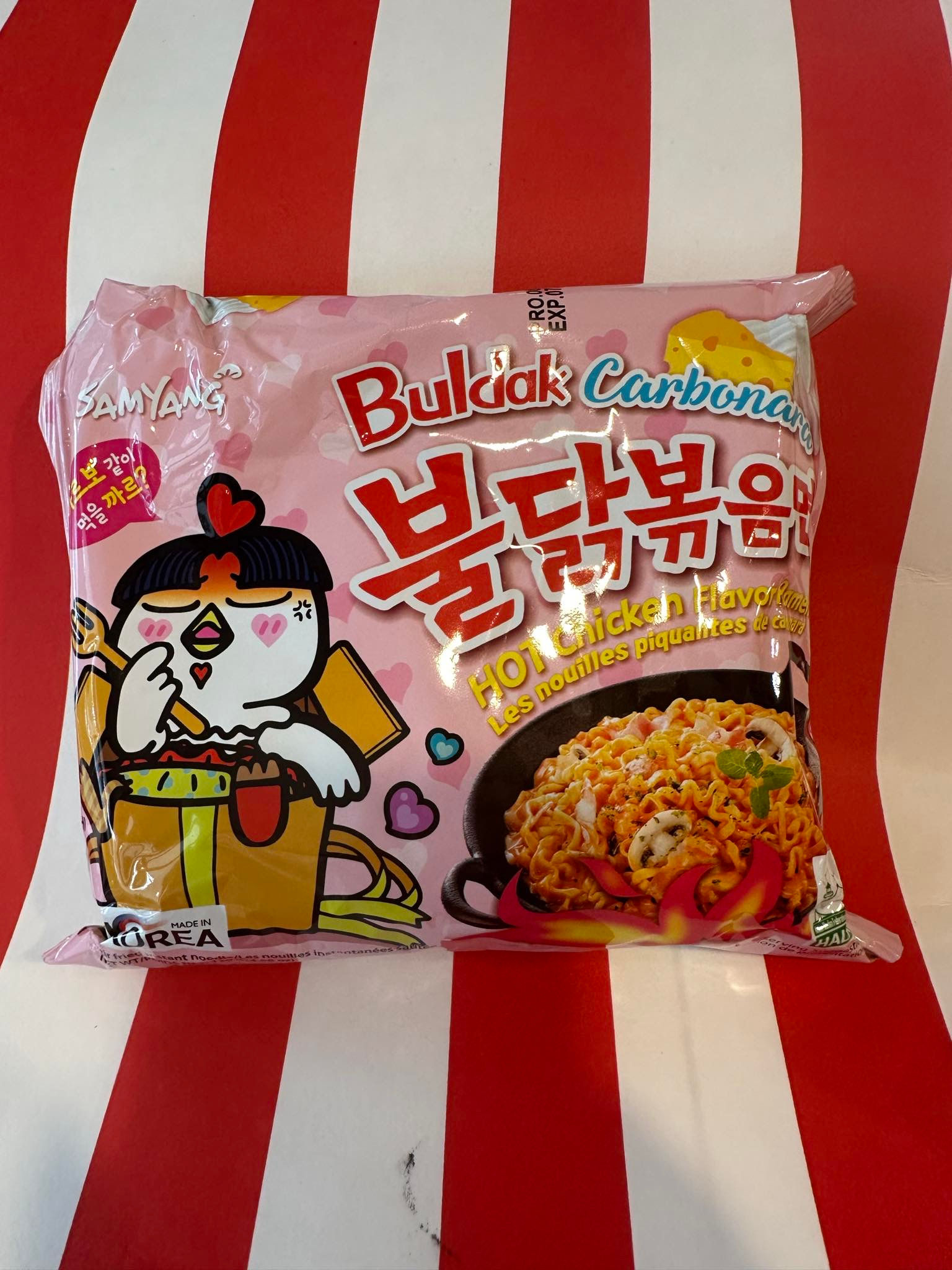 Buldak Noodles - Carbonara 