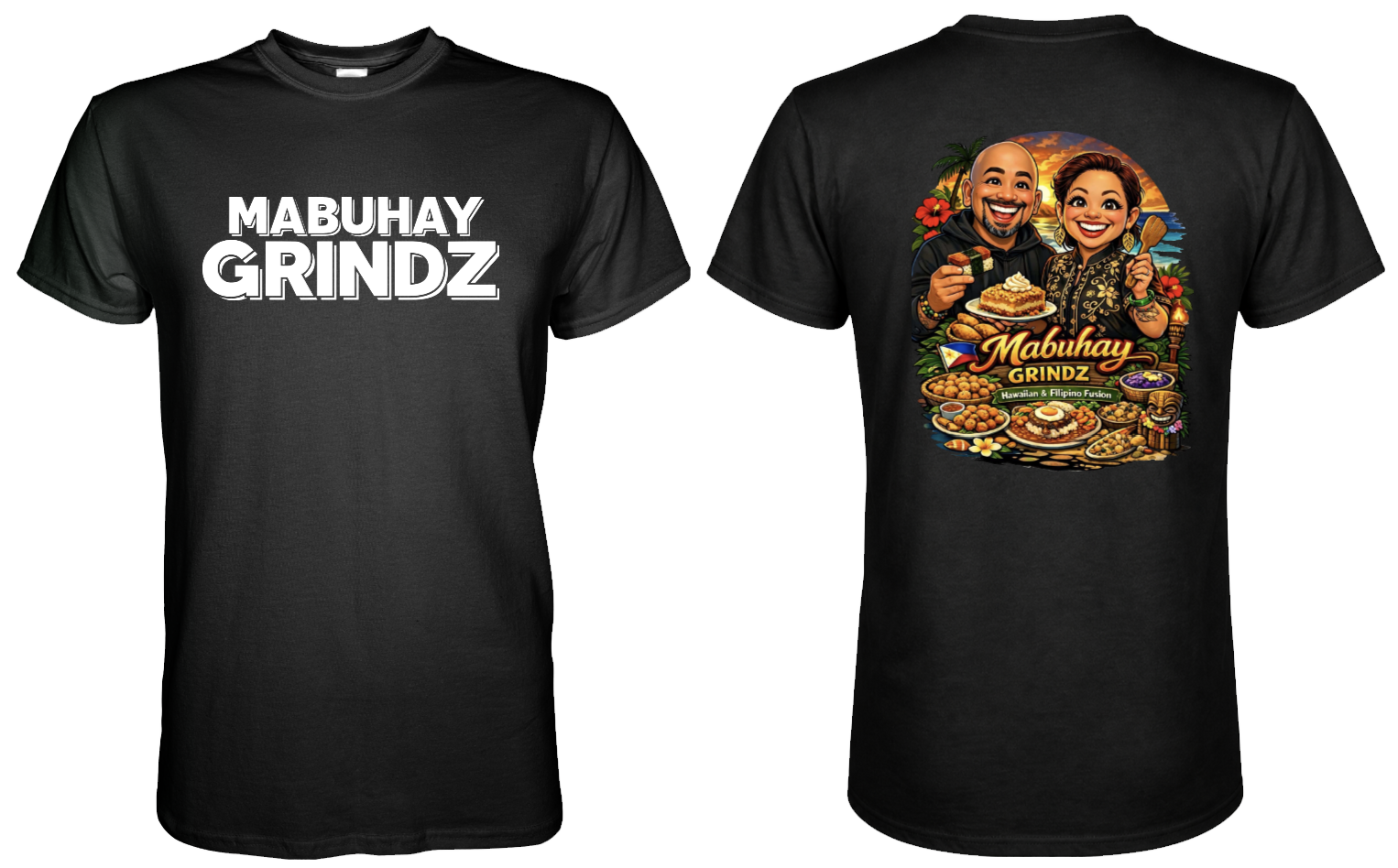 Mabuhay Grindz Tee Design 1