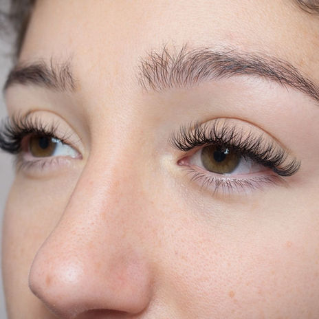 client result lashes