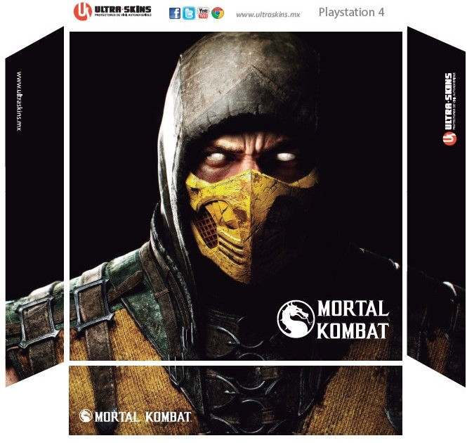 Miniatura: MORTAL KOMBAT - SCORPION-COMBO PS4