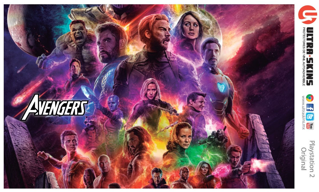 AVENGES POSTER - PLAYSTATION 2 SLIM