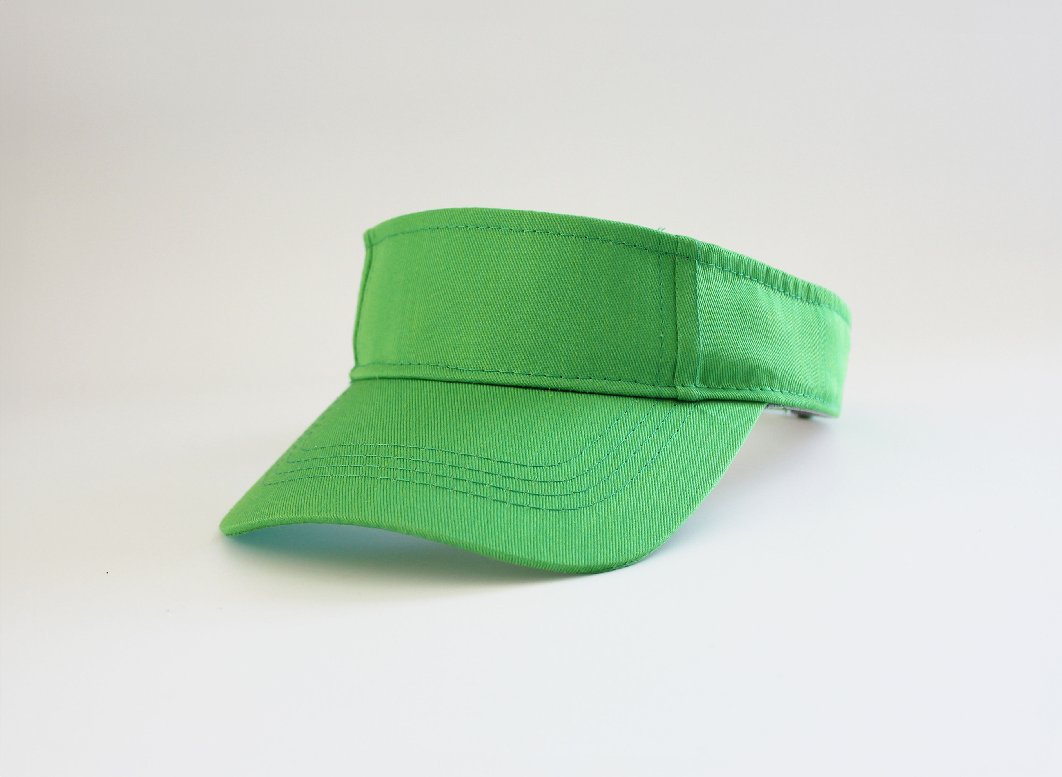 a green peak with front angled view