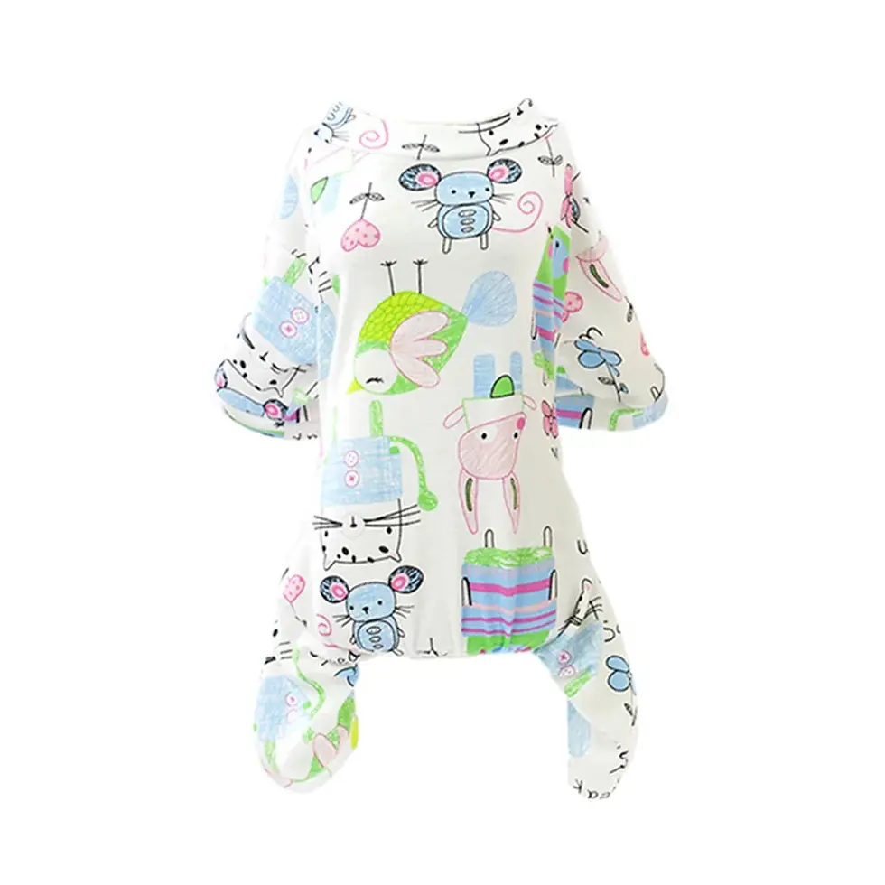Thumbnail: Paws & Pearls Luxe Cozy Pet Pajamas