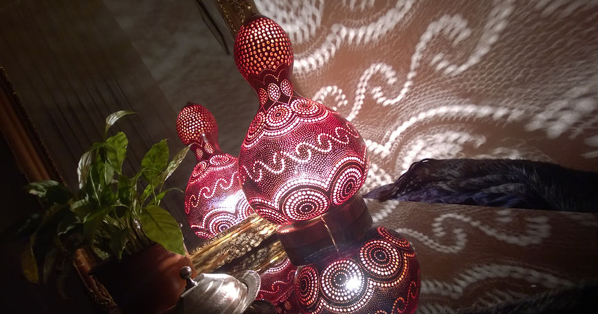 Handmade Gourd Lamps Gourd Light Gourd Art U