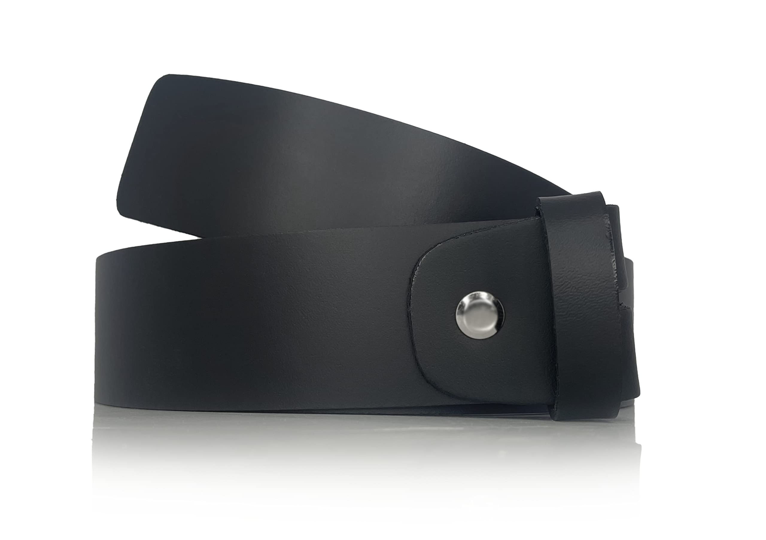 Cinturón sin hebilla con tornillo de 3,5cm de ancho  - Hombre y Mujer