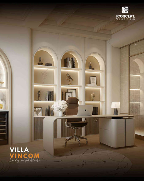 Kien truc noi that Biet thu Vincom Ca Mau