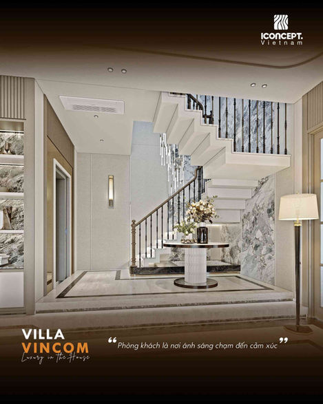 Kien truc noi that Biet thu Vincom Ca Mau