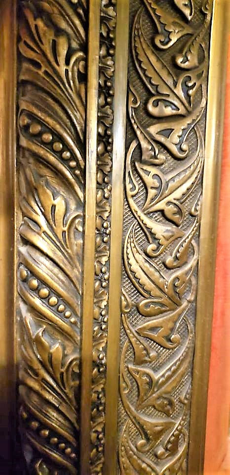 Thumbnail: This is a beautiful needlepoint done with a 45x40 frame Jesus Mary and his disci