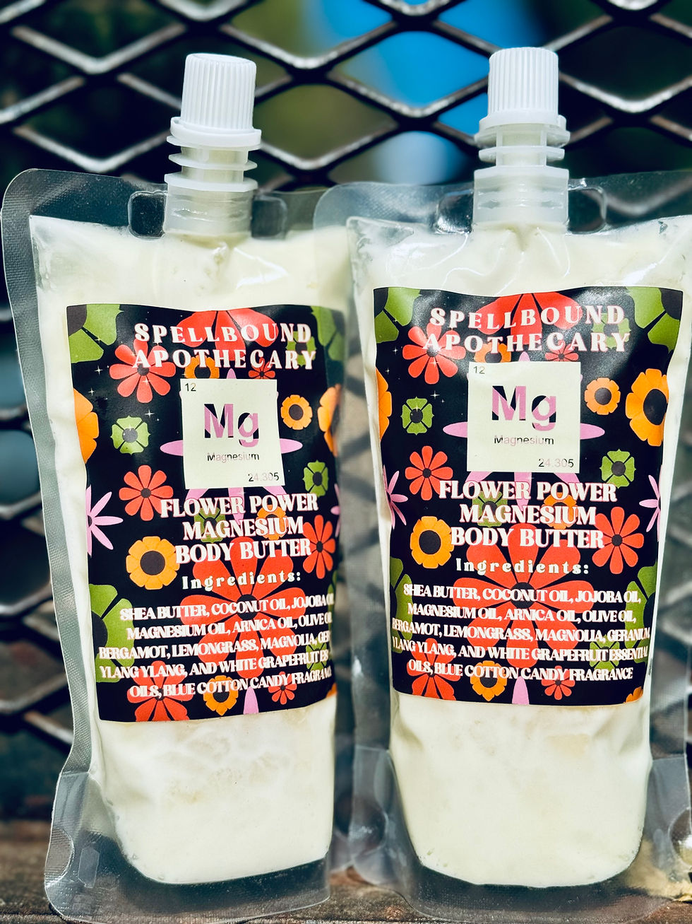 Thumbnail: Flower Power Magnesium Body Butter | Aromatic Relief for Pain, Stress & Skin