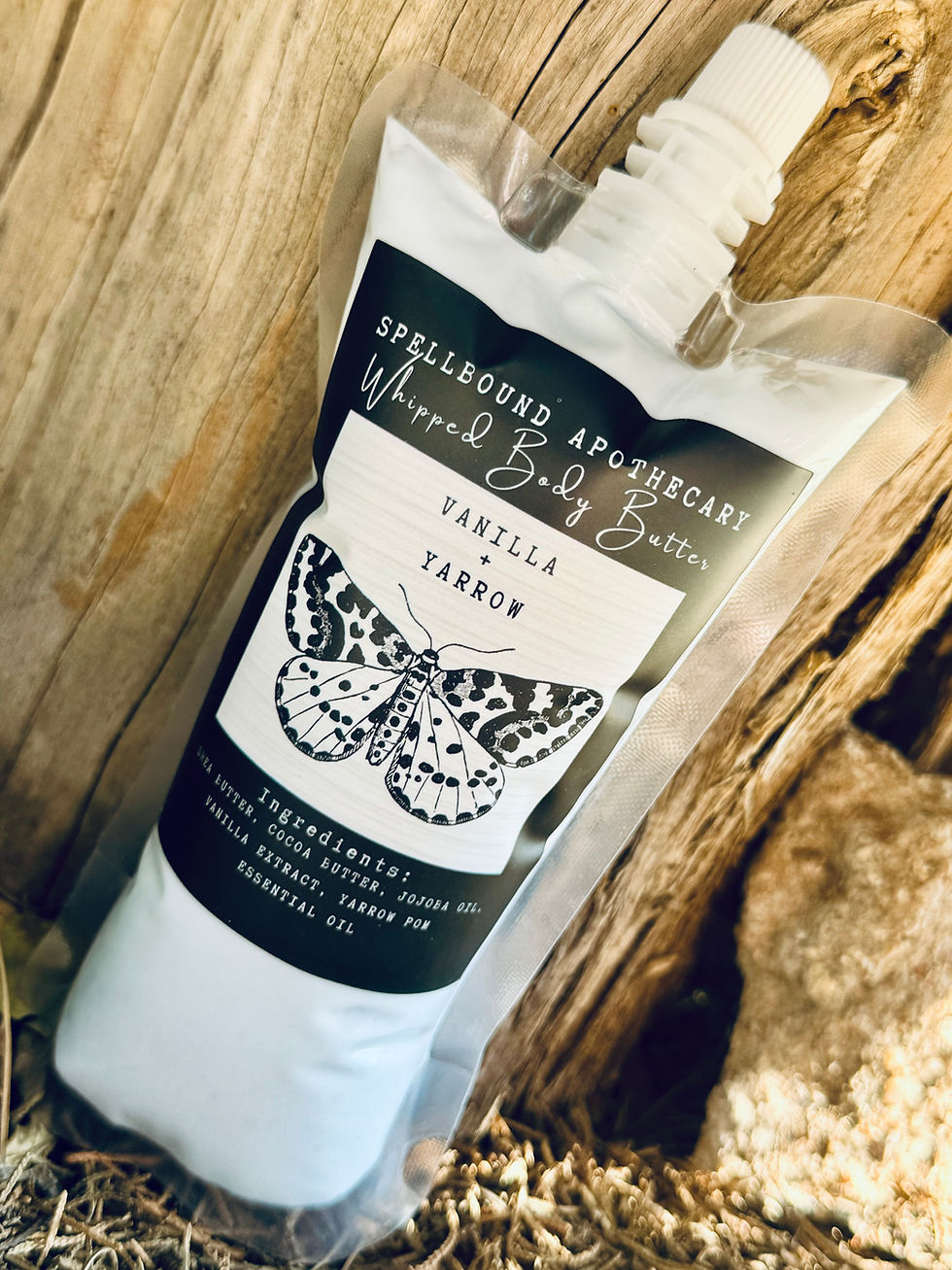 Vanilla Yarrow Body Butter | Nourishing Comfort, Skin Health & Sweet Aroma