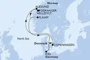 Norvēģijas fjordu kruīzs