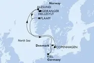 Norvēģijas fjordu kruīzs