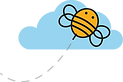 babybee abeja-nube1