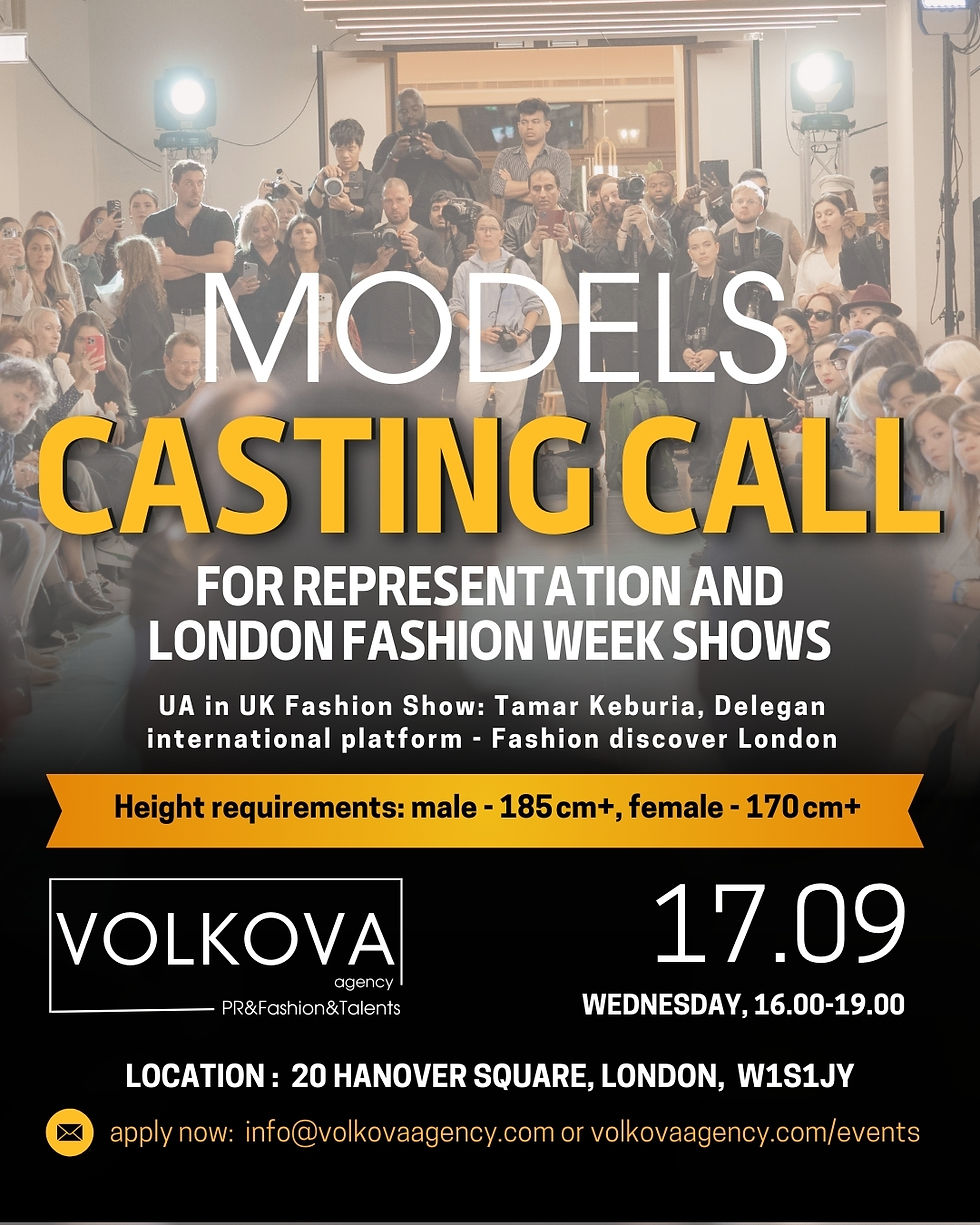 CASTING for LFW Shows