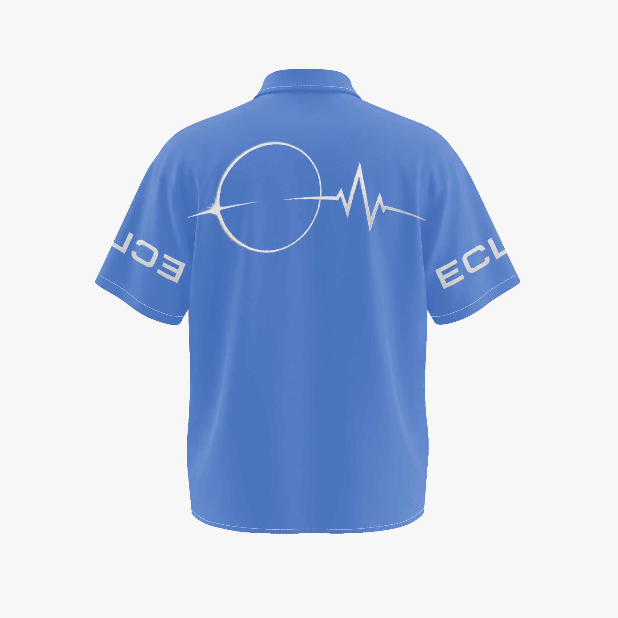 Blue Eclipse Button Down Shirt