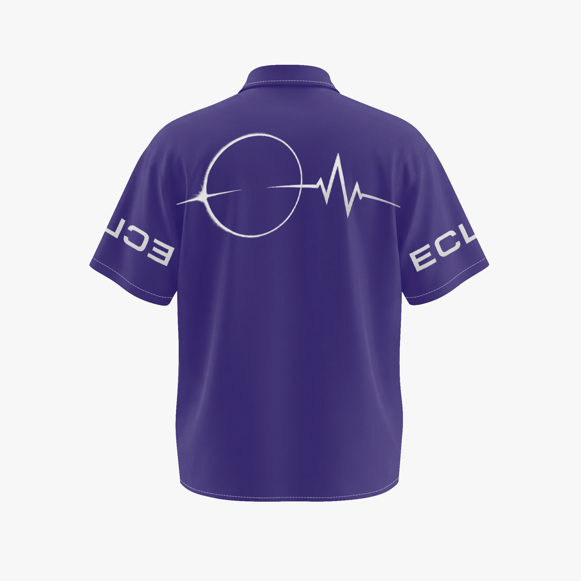 Purple Eclipse Button Down Shirt