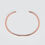 Thumbnail: SIMPLE ROSE GOLD CUFF BRACELET