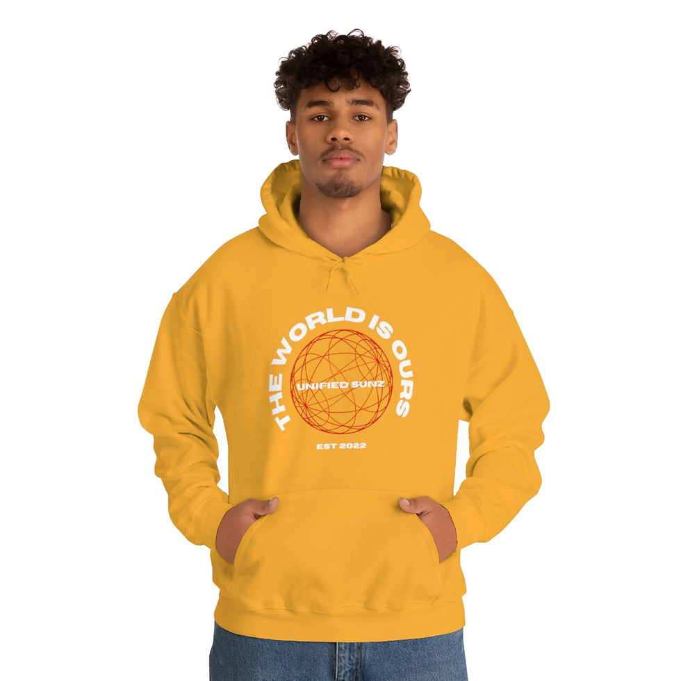 Thumbnail: World Logo Unisex Heavy Blend™ Hooded Sweatshirt