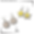 Boucles d'oreilles tiare et frangipanier