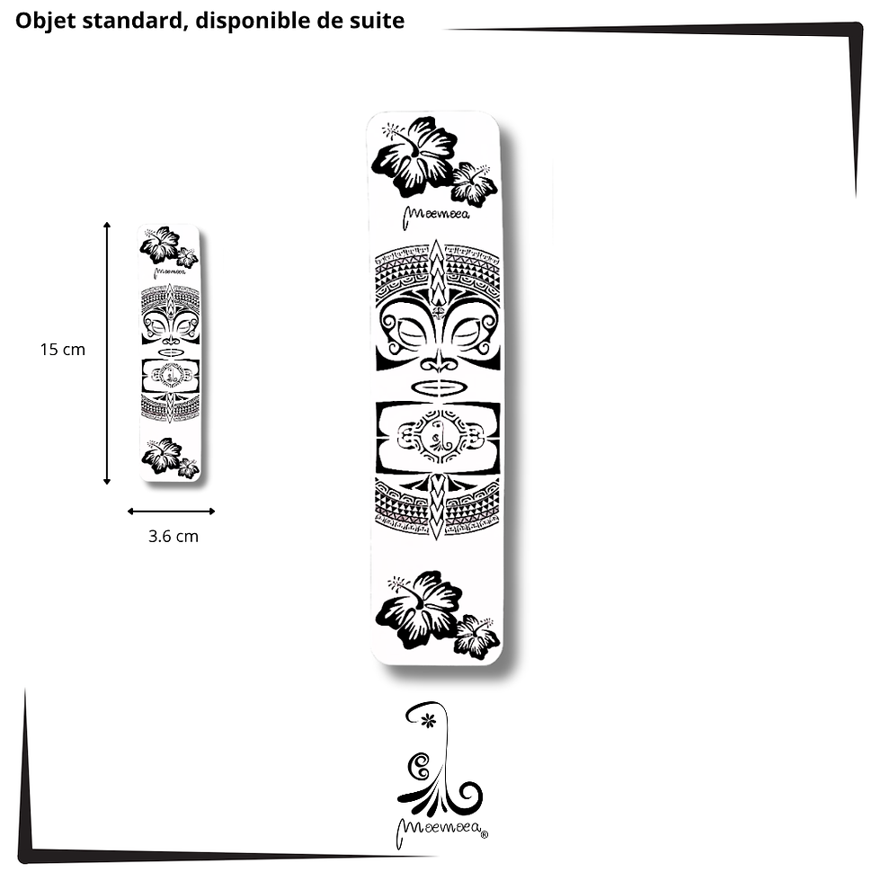 Thumbnail: Marque page tiki