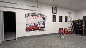 Home Gym Mural