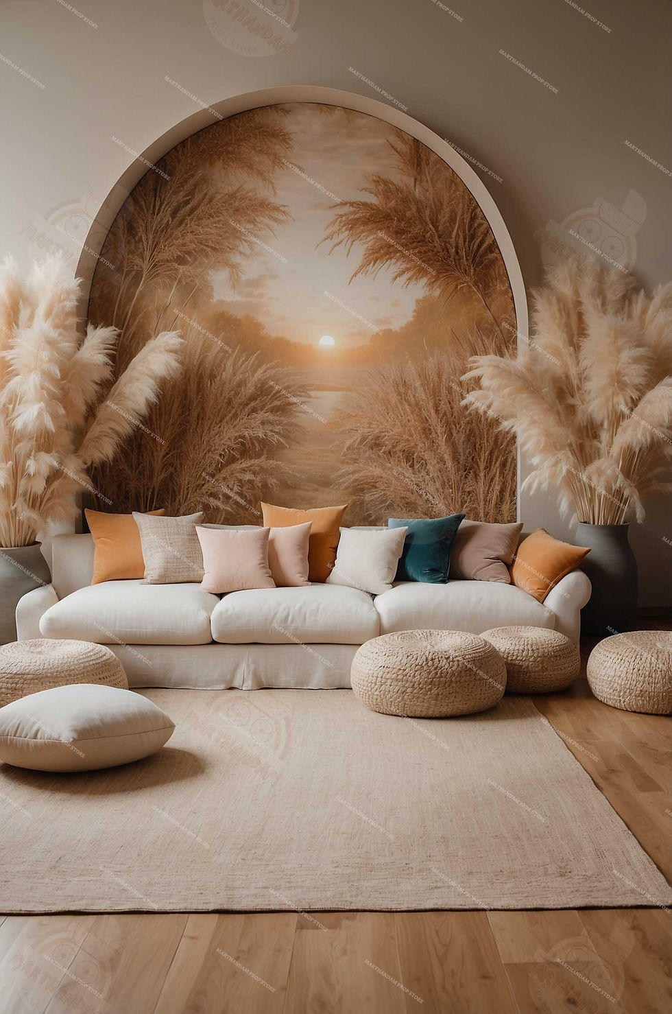 Premium fabric backdrop for maternity, portrait, and model photoshoots – wrinkle-free studio background for professional phot