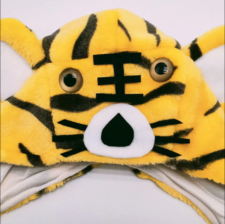 Thumbnail: Newborn Photography Props Baby Costume Tiger Jumpsuit with Hat/3-12 Month