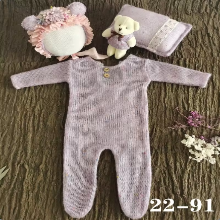 Thumbnail: 4 Piece Newborn Baby Clothes Set 0-2 Month/