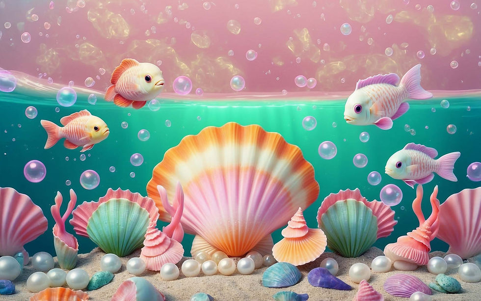 Thumbnail: Under the Sea   - Printed Backdrop - Fabric - MPS -BB1083