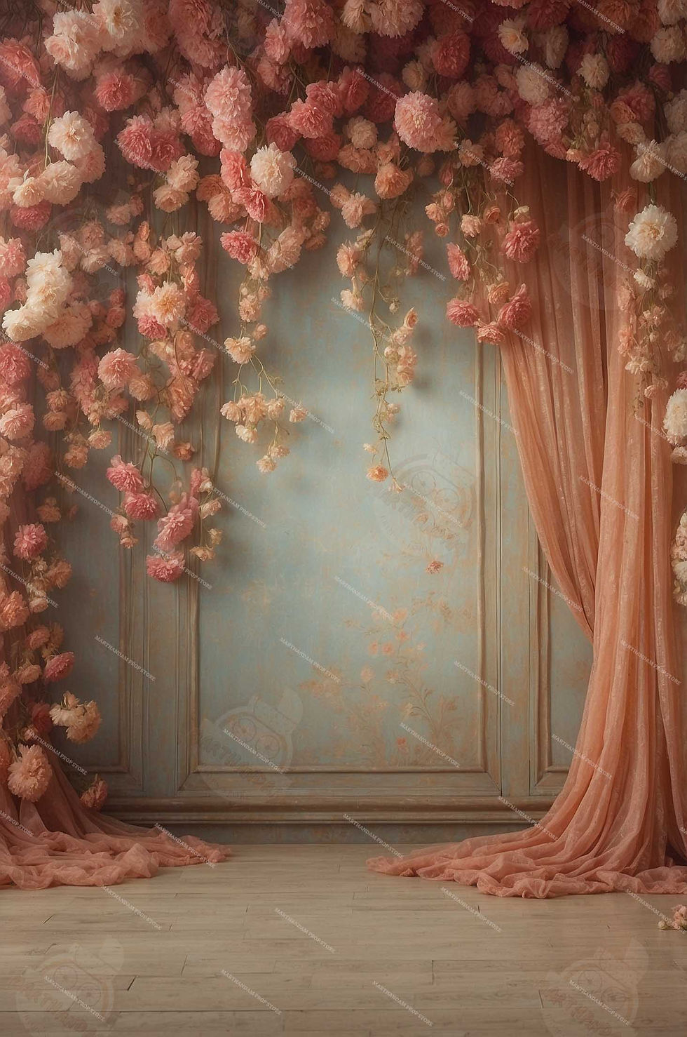 Premium fabric backdrop for maternity, portrait, and model photoshoots – wrinkle-free studio background for professional phot