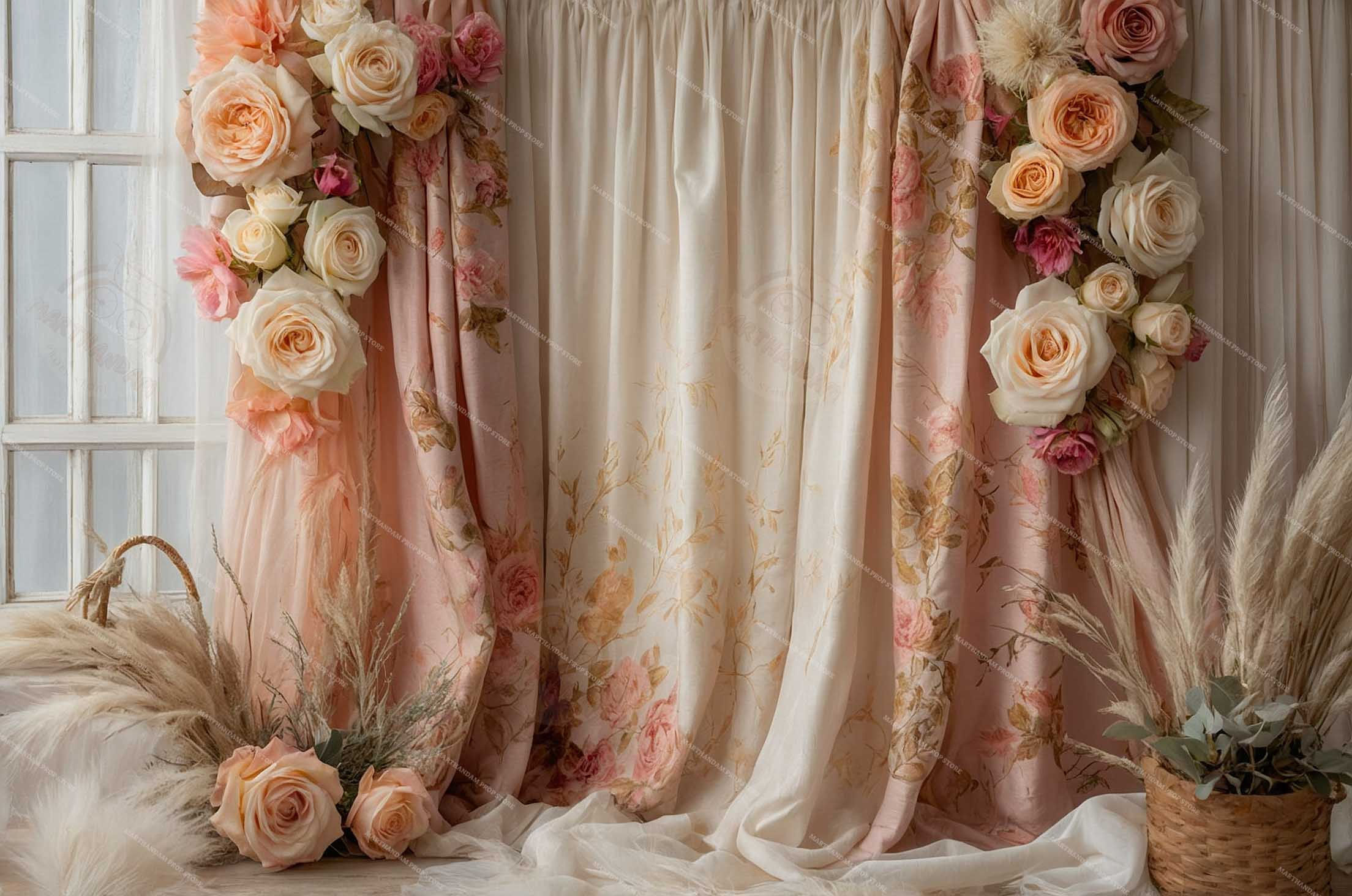 fabric backdrop for newborn and kids photoshoots – wrinkle-free baby photography background for theme-based setups.