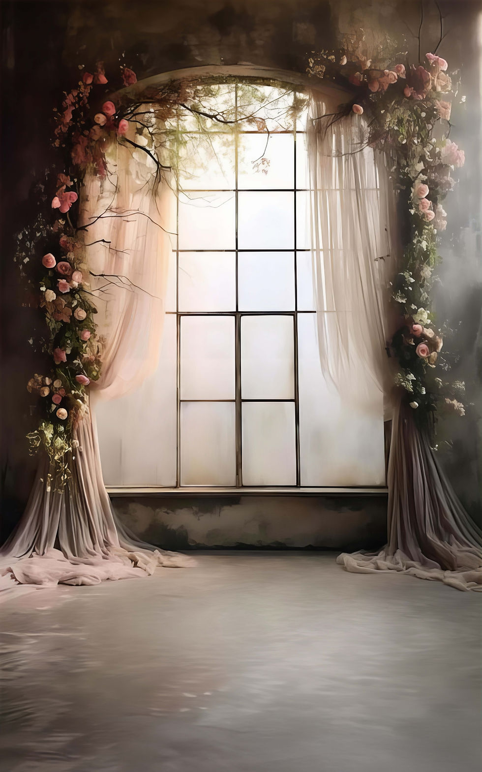 Premium fabric backdrop for maternity, portrait, and model photoshoots – wrinkle-free studio background for professional phot