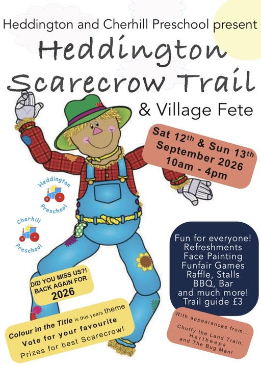 Heddington Scarrecrow Trail -  Any Grade