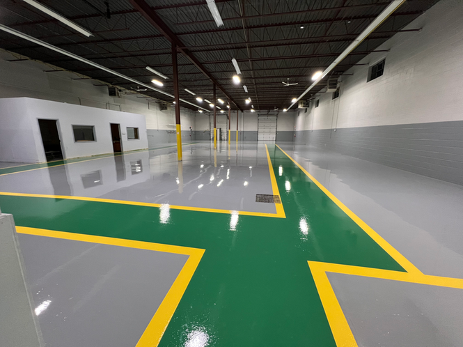 Green epoxy floor mississauga