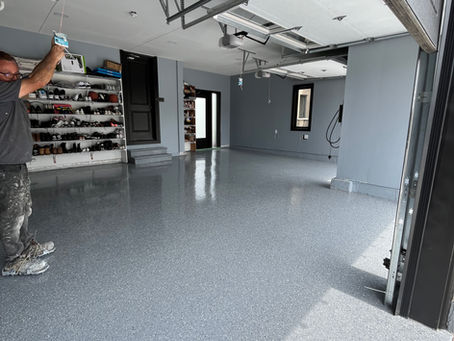 Luxury Meets Durability: 3-Car Garage Epoxy Transformation in Kleinburg, Ontario