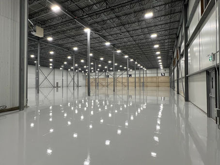 Transforming a 30,000 sqft Manufacturing Facility with Industrial Epoxy Coating
