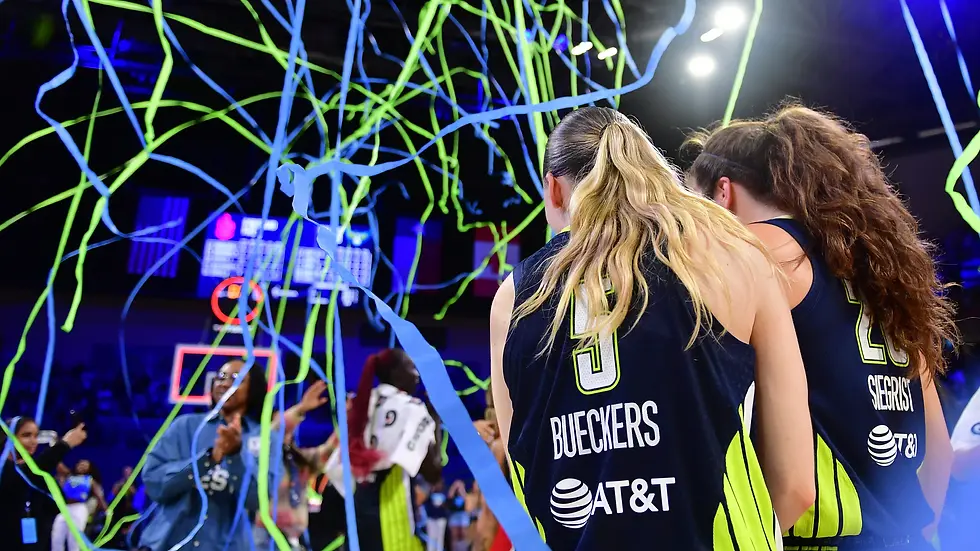 The Dallas Wings become the final team to clinch a playoff spot, sitting currently 8th in the league.
