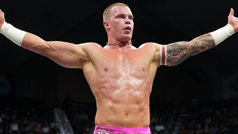 Kyle Fletcher defends his AEW International Championship at Grand Slam Mexico this Thursday.