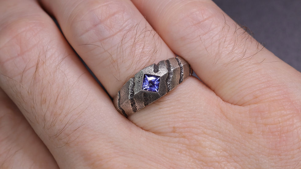 Miniature : Chevalière "Destruction" Iolite